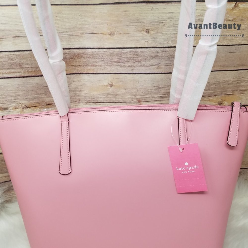 Kate Spade Large tote Bright Carnation Zina Bag - Picture 10 of 16